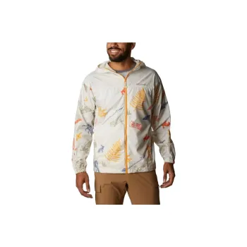Columbia Jacket Men's White Base With Print