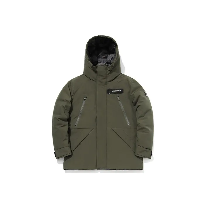 LINING Down Jackets Men Forest Green-0