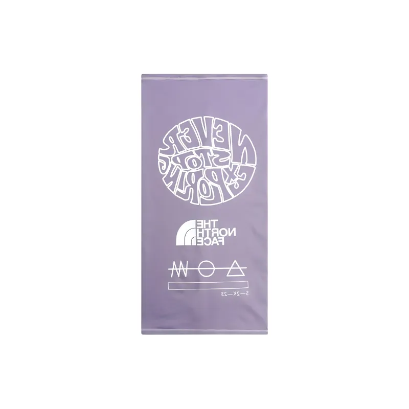 THE NORTH FACE Polyester Knit Scarves Men's Purple-1