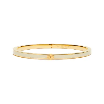 TORY BURCH Thin Kira Logo Plaque Bracelet