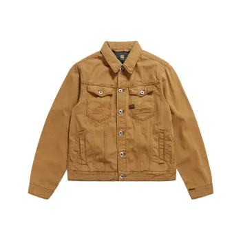 G STAR RAW Denim Jackets Men Honey Yellow