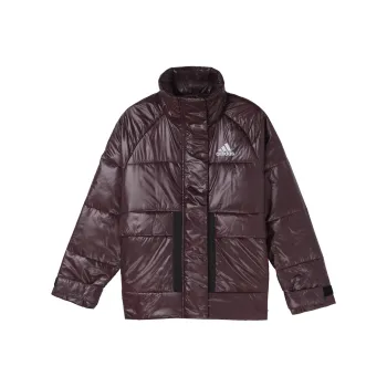 Adidas Puffer Jacket Unisex Purple