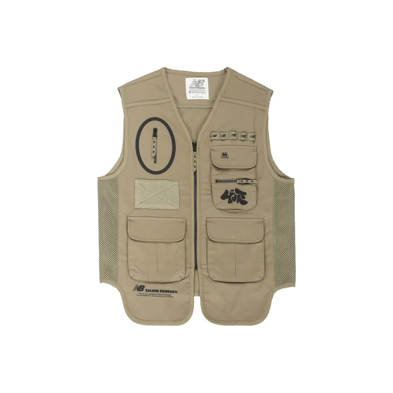 New Balance Salehe Bembury Vests Unisex Khaki-0