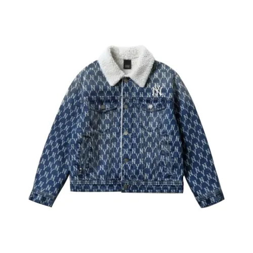 MLB New York Yankees Denim Jackets Unisex Blue