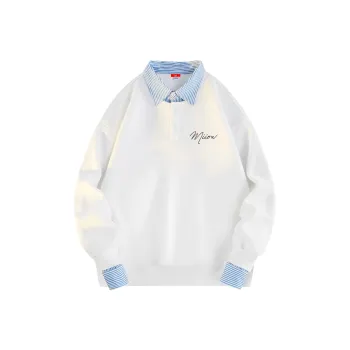 MIIOW Trend Party Series Sweatshirt Unisex Active Black