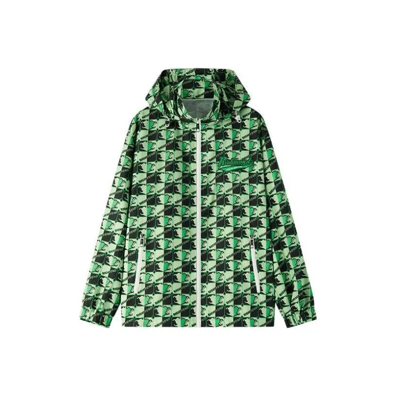 JOHN RICHMOND SS24 Jackets Coats Men's Light Green Letters-0