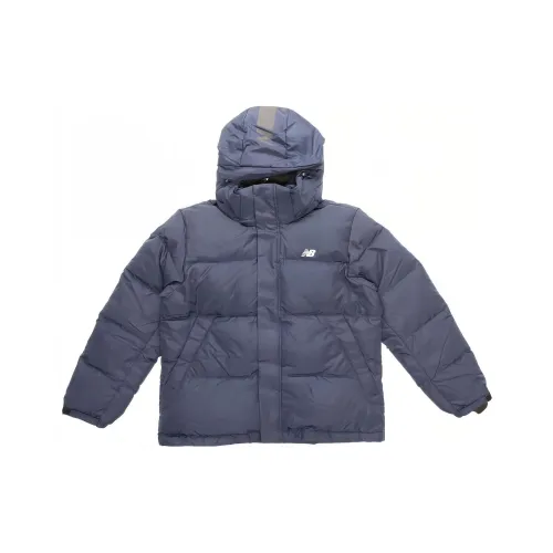 New Balance Down Jacket Men's Navy Blue