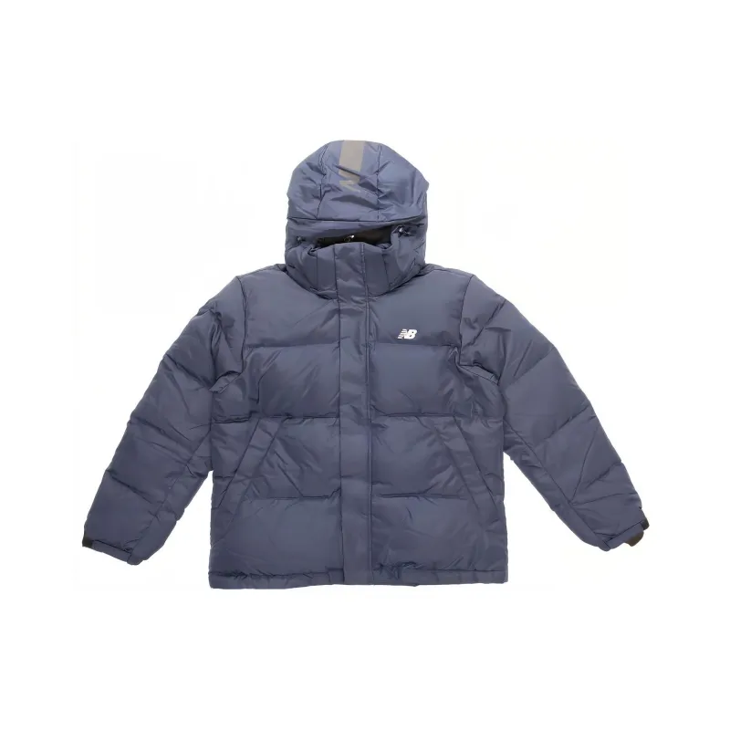 New Balance Down Jacket Men's Navy Blue-0