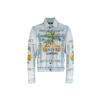 AMIRI Denim Jackets Men Blue