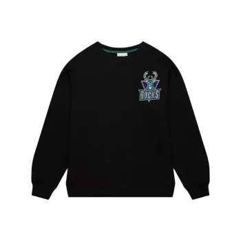 Mitchell & Ness x NBA Milwaukee Bucks Sweatshirt Men's Black
