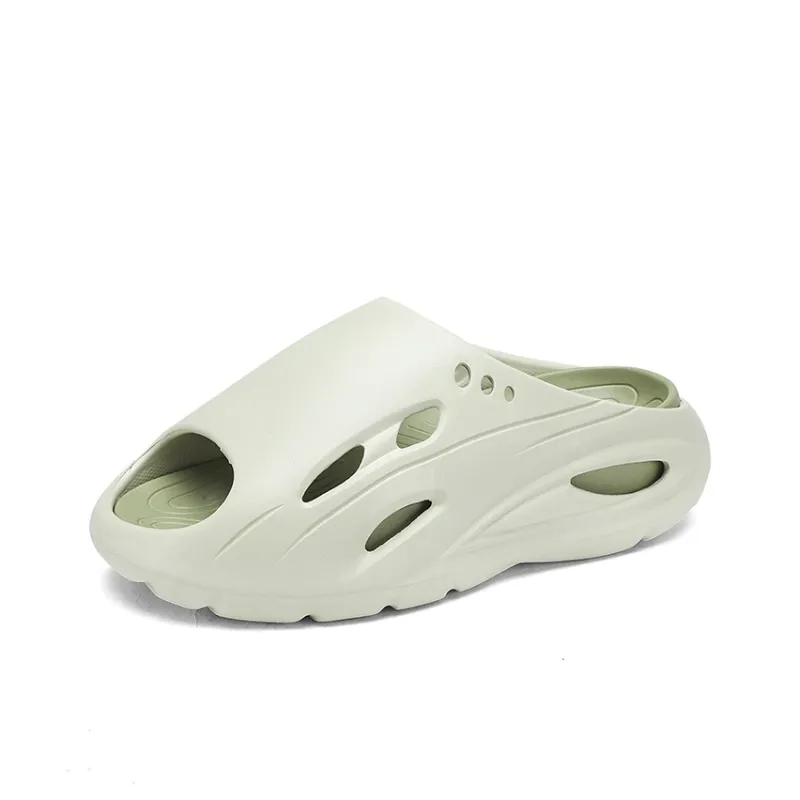 FCMM Cut Out Quiet Slip Resistant Massage Slide Slippers Men's-13