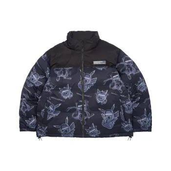 HARSH AND CRUEL Puffer Jacket Winter Unisex