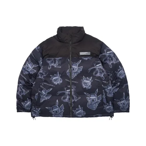 HARSH AND CRUEL Puffer Jacket Winter Unisex