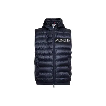 Moncler Vests Men Blue