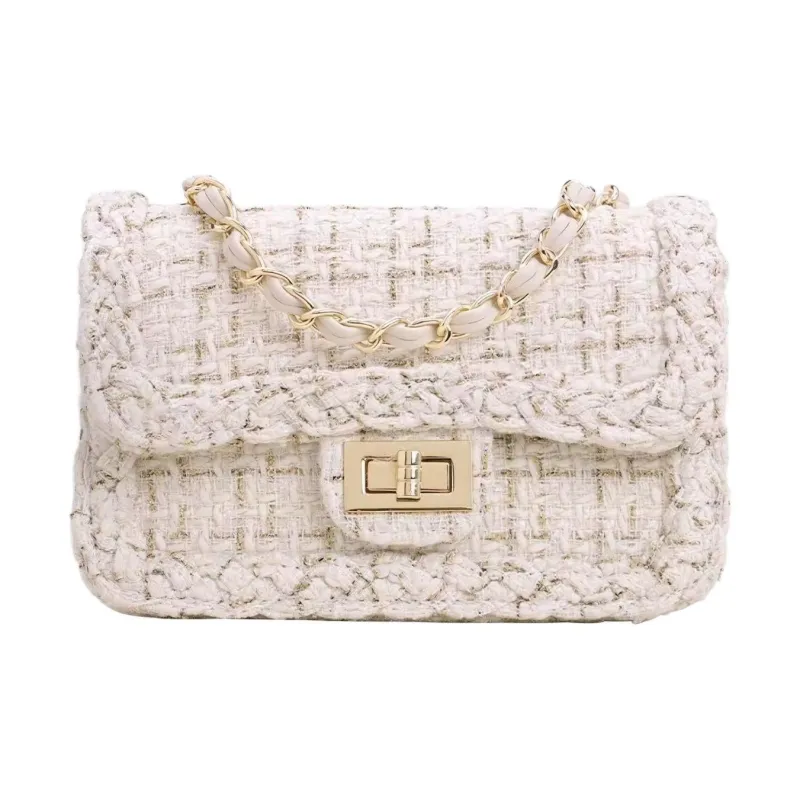 Gerlanx Woolen Shoulder Bag Small Size Women's Multicolor-0
