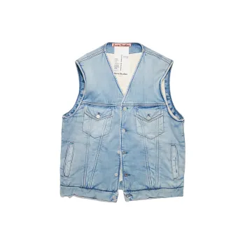 Acne Studios Vests Unisex Light Blue
