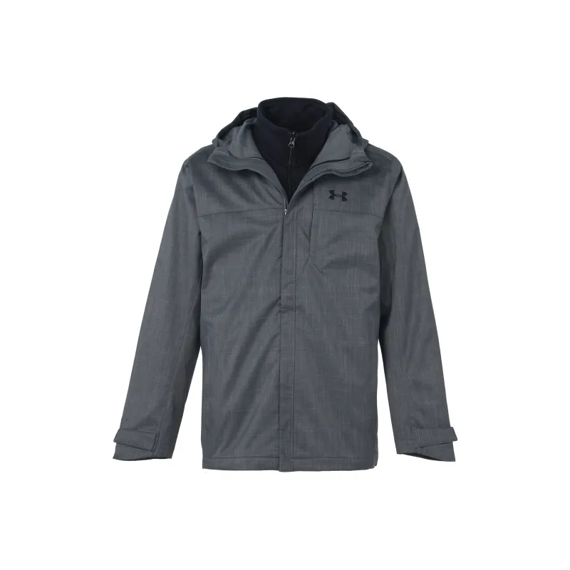 Under Armour Outdoor Hiking Water Resistant Windproof Breathable Water Repellent Windbreaker Jacket Men's Gray-0