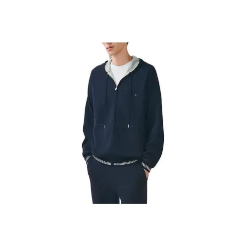 HERMES SS23 Jackets Coats Men's Navy