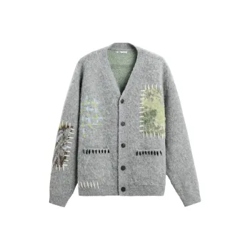 ZARA Knitwear Men Gray