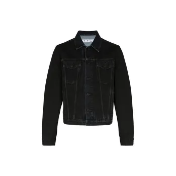 OFF WHITE Stencil Arrows Denim Jacket