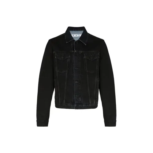 OFF WHITE Stencil Arrows Denim Jacket