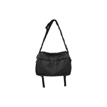 BUBM Nylon Shoulder Bag, Crossbody Bag Unisex Black