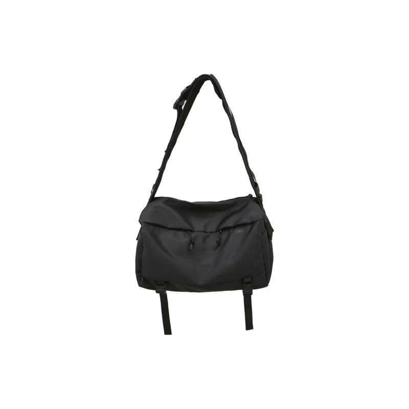 BUBM Nylon Shoulder Bag, Crossbody Bag Unisex Black-0