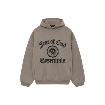 Fear Of God Essentials Heavy Fleece Vintage Shrunken Hoodie