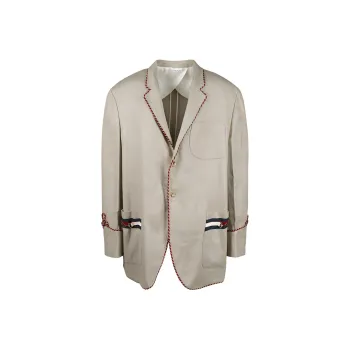 GUCCI Khaki Single Breasted Blazer
