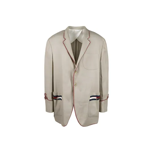 GUCCI Khaki Single Breasted Blazer