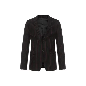 ANDREW MACKENZIE Business Suits Men Black Red