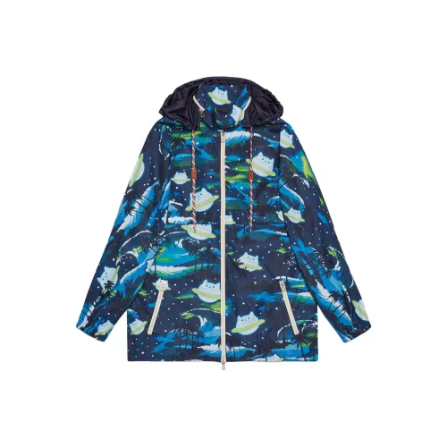 GUCCI SS23 Jackets Coats Men's Blue