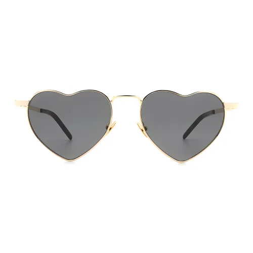 SAINT LAURENT LouLou Heart Shape Frame Sunglasses