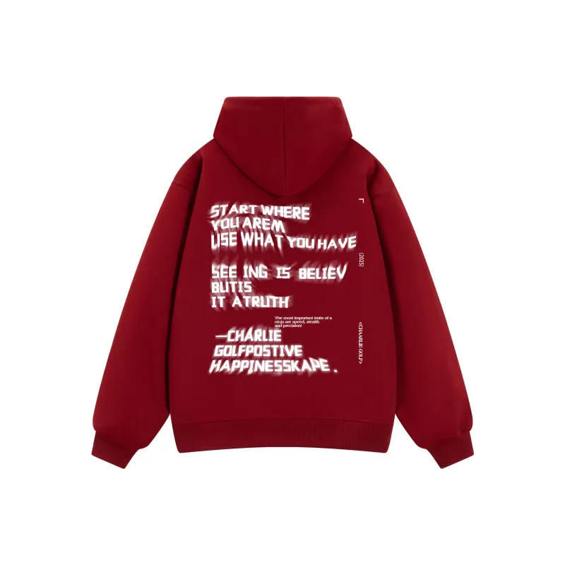 CHARLIE GOLF Sweatshirt Unisex Apricot-11