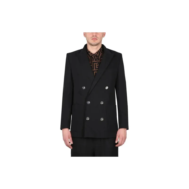 BALMAIN Double Breasted Tailored Jacket-0