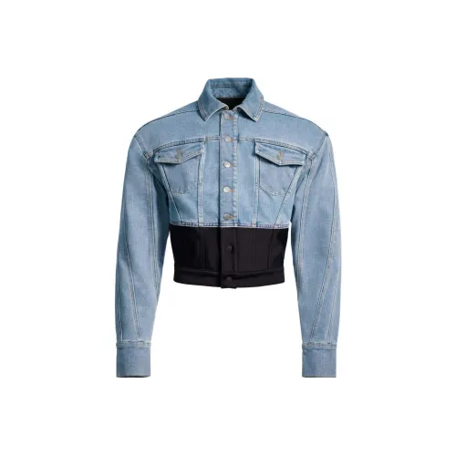 H&M Defined Waist Denim Jacket Mens