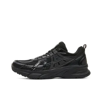 PEAK Low Top Casual Running Shoes Women's Black Paloma Gray