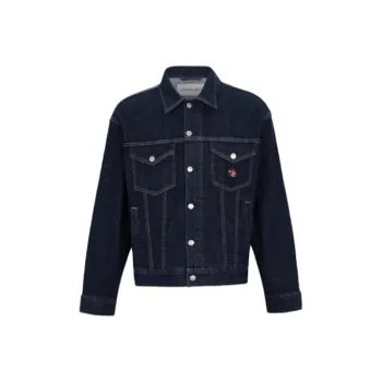 CALVIN KLEIN Denim Jacket Men's Dark Blue