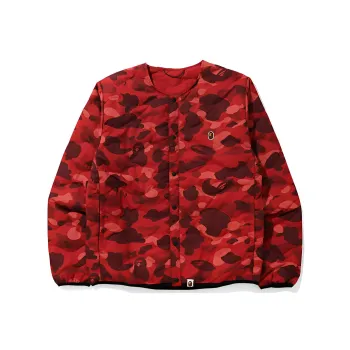 A BATHING APE Color Camo Lightweight Down Jacket