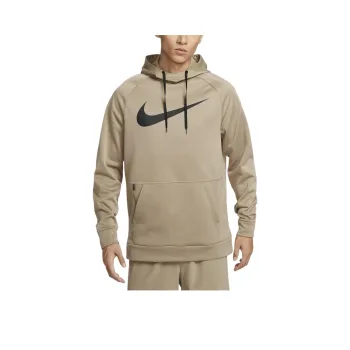 Nike SwooshTherma FIT Sweatshirt Men's Khaki/Black