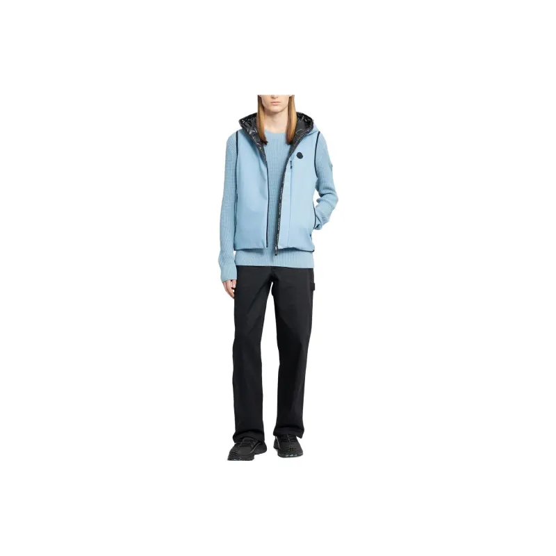 Moncler Vests Men Blue-0