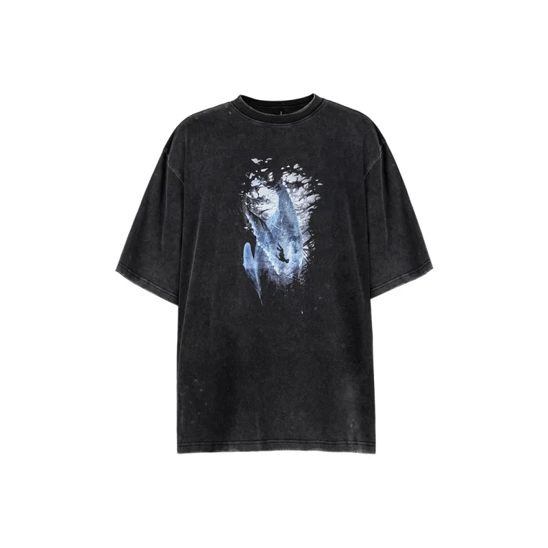 UNDERWATER T Shirt Unisex Dusty Black-0