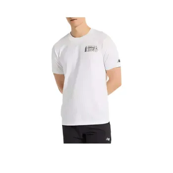 New Balance Nyrr Run For LifeNYRR Boroughs Graphic T Shirt Men's White