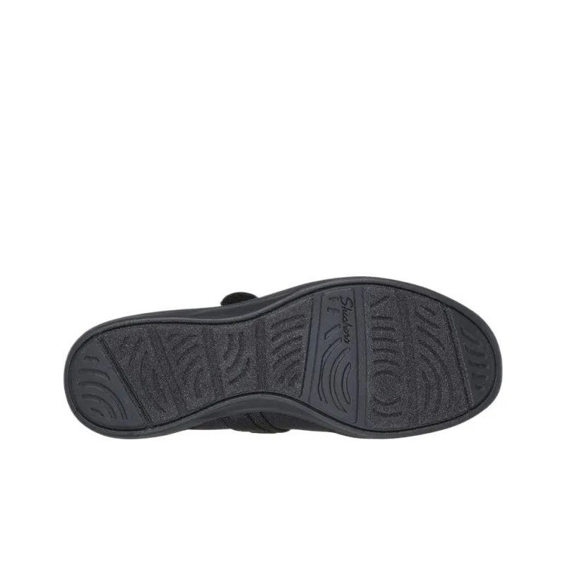 Skechers Arya Low Top Casual Shoes Women's Black-4