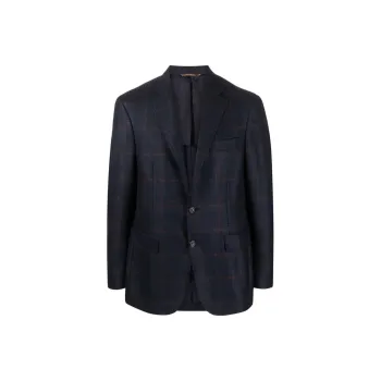 CANALI Business Suits Coats Men's Dark Blue