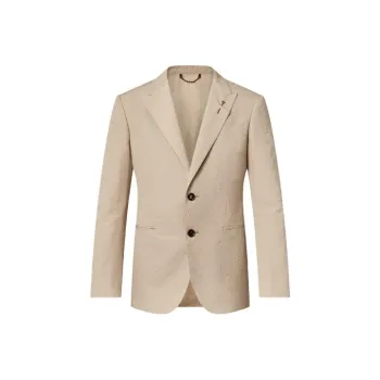 LOUIS VUITTON 1AF573 Embossed Monogram Single Breasted Jacket