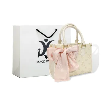 MACK JODAER Synthetic Leather Tote Bag, Shopping Bag, Shoulder Bag, Crossbody Bag, Handbag Women's Ecru