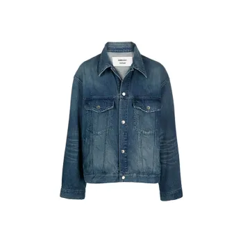 AMBUSH Denim Jackets Men Blue
