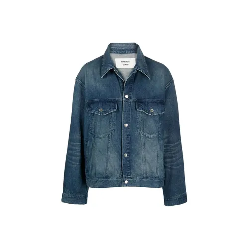 AMBUSH Denim Jackets Men Blue