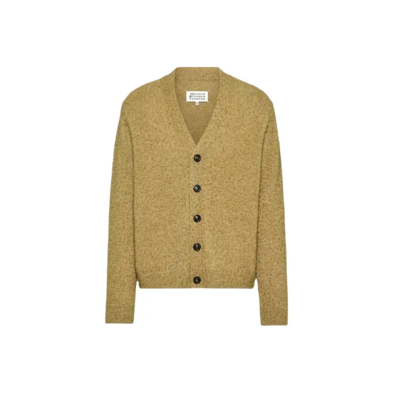 Maison Margiela Long Sleeved V Neck Cardigan-0